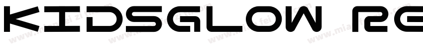 Kidsglow Regular字体转换